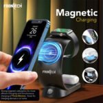 Frontech-Magnetic-Charger-stand-3in1-Wireless-Charger-1