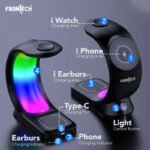 Frontech-Magnetic-Charger-stand-3in1-Wireless-Charger-1