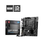 MSI B760M Bomber WiFi DDR5 Motherboard, Micro-ATX - Supports 14th/13th/12th Gen Intel Core Processors, LGA 1700