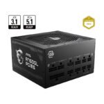 MSI MAG A750GL PCIE5 ATX 3.1 Fully 750W, 80 Plus Gold, Fully Modular Power Supply