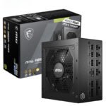 MSI Mag A850GL PCIE5 ATX 3.1, 80 Plus Gold, Fully Modular Power Supply-Black
