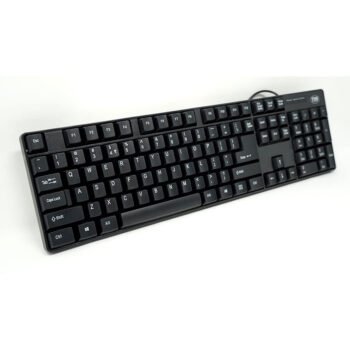 TVS ELECTRONICS Champ Soft and Reliable Wired Keyboard (Black)