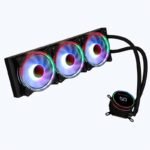 ZEBRONICS AIO360TB 360mm AIO Liquid Cooler With Temperature  (Black)