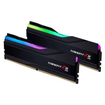 G.Skill Trident Z RGB 32GB (16GBx2) DDR5 6000MHz Desktop RAM- Black