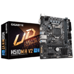 Gigabyte H510M H V2 Micro-ATX Motherboard for Intel 10th/ 11th Gen Processors - LGA1200 Socket