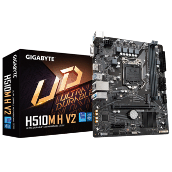 Gigabyte H510M H V2 Micro-ATX Motherboard for Intel 10th/ 11th Gen Processors - LGA1200 Socket