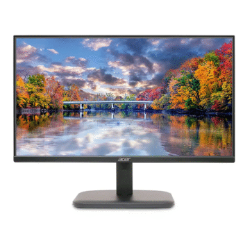 Acer EK220Q 21.5 Inch (54.61 cm) Full HD (1920x1080) Pixels VA Panel LCD Monitor with LED Back Light I 1 MS VRB, 100Hz Refresh I 250 Nits I HDMI & VGA Ports with HDMI Cable I Eye Care Features (Black)