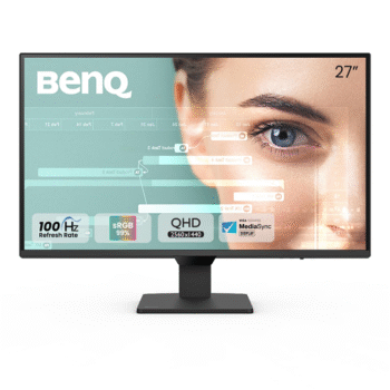 BenQ GW2790Q 27 Inch 2560X1440P 2K QHD IPS Monitor| 100Hz|99% Srgb|1500:1 CR|Eye-Careu|Dual HDMI|Display Port|Bezel-Less|Eyesafe|Low Blue Light+|Speakers (Black)