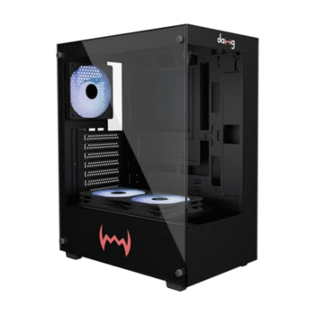 daWg X' Series 430 Mid-Tower Gaming Cabinet - Black
