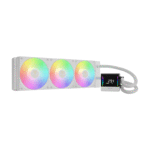 Gamdias Chione E4-360 WH ARGB White CPU Liquid Cooler - White