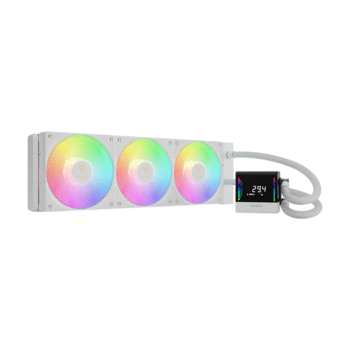 Gamdias Chione E4-360 WH ARGB White CPU Liquid Cooler - White