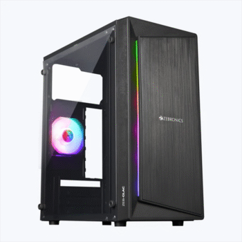 Zebronics Zeb Glac Mid Gaming Cabinet-Black