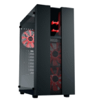 daWg V' Series 350 Mid-Tower Gaming Cabinet - Black