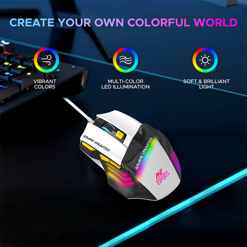 Ant-Esports-GM100-Wired-RGB-Gaming-mouse-White-2