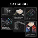 Ant-Esports-V6-Digital-ARGB-Black-CPU-Air-Cooler-1