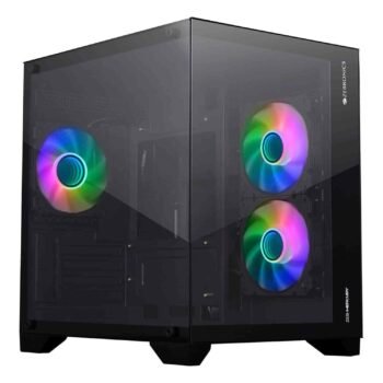 Zebronics Mercury 10 Premium Gaming Chassis - BLACK