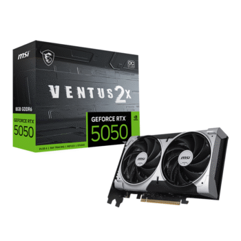 MSI RTX 5050 Ventus 2X OC 8GB GDDR6 Graphics Card