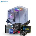 Prebuild PC | Intel Core i5-10400F| 16GB Ram | 500GB SSD | 4GB Graphics Card | 500W SMPS | RGB Gaming Cabinet with 3 Year Warranty