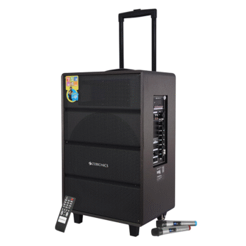 ZEBRONICS Banjo Pro (Zeb Monster Pro 2X15L2) 120 Watts RMS, Trolley Speaker with Bluetooth 4.2