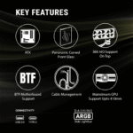 Ant-Esports-Crystal-ARC-Mid-Tower–White-Cabinet-1