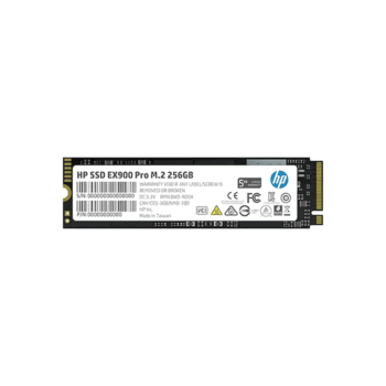 HP EX900 Pro 256GB NVMe Internal PC SSD - Gen3 x4 PCIe, M.2 2280, 3D NAND