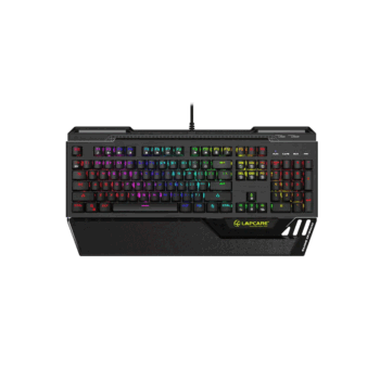 LAPCARE Champ (LGK-108) Full Anti ghosting Mechanical RGB Gaming Keyboard-Black
