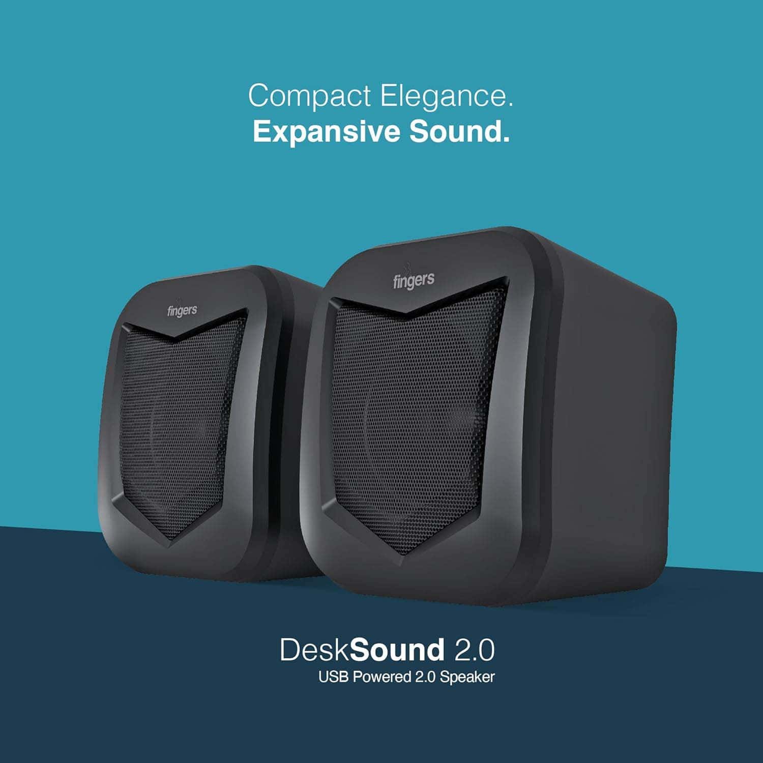 FINGERS DeskSound USB 2.0 Speakers 2
