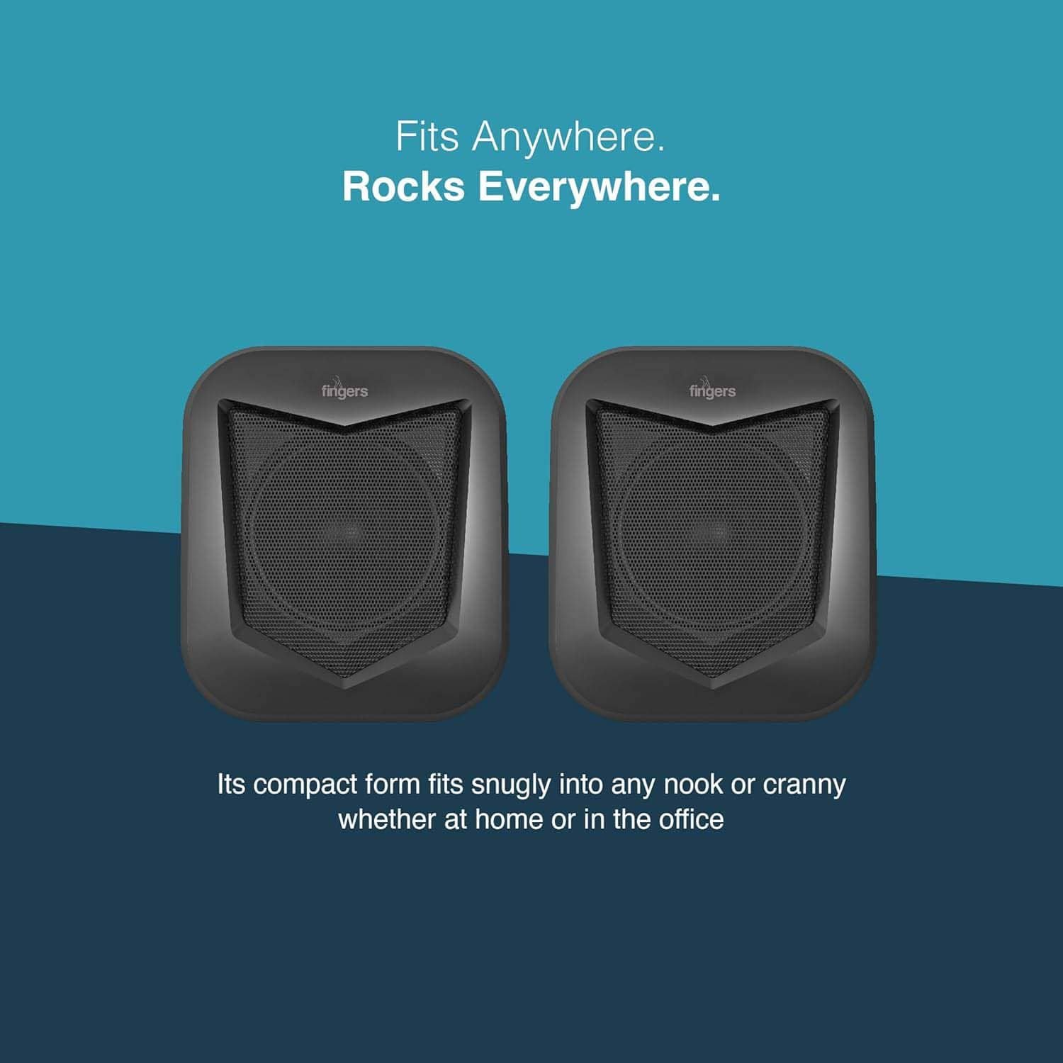 FINGERS DeskSound USB 2.0 Speakers 5