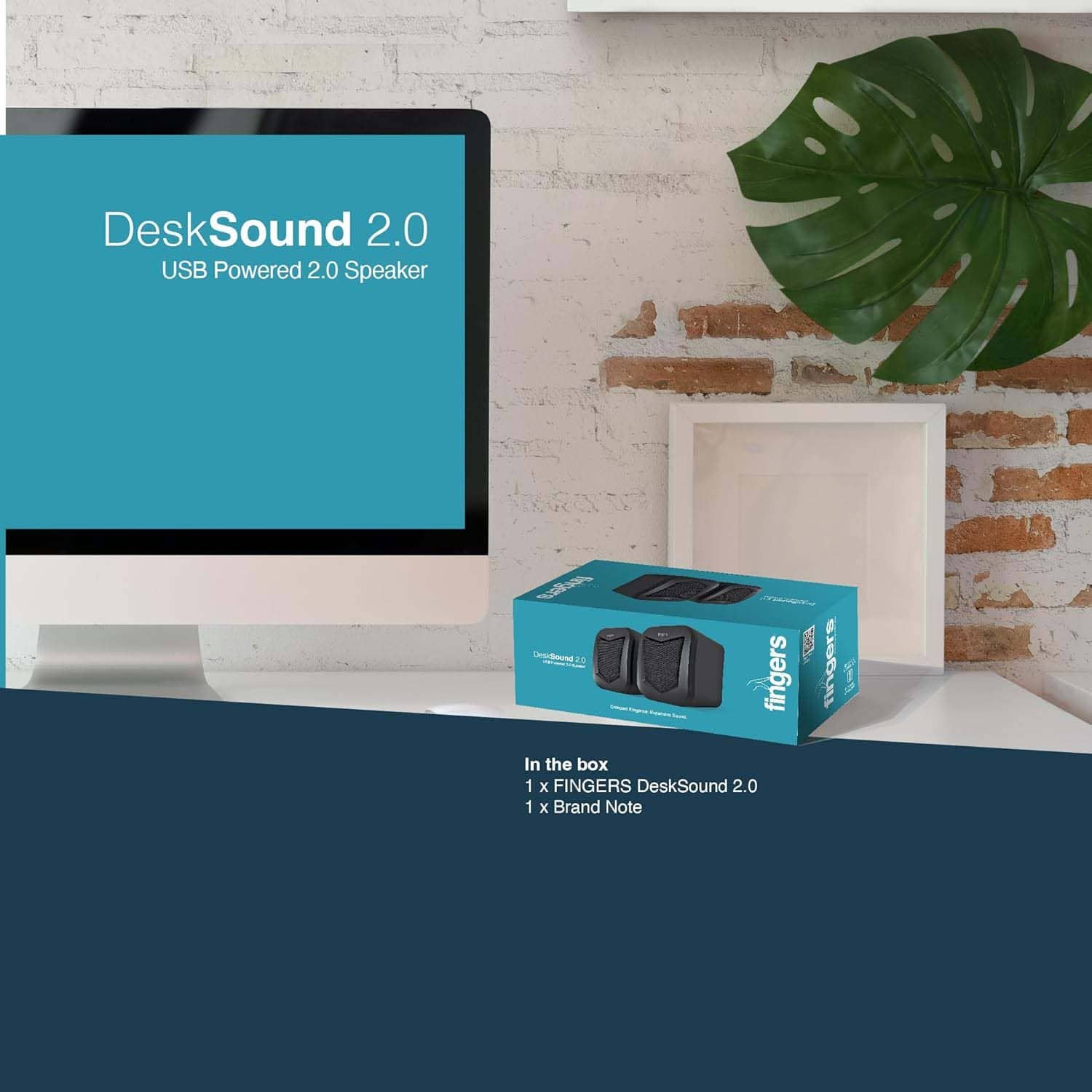 FINGERS DeskSound USB 2.0 Speakers 7