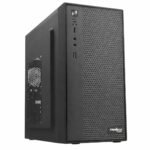 FRONTECH Glory Premium Silver Series Cabinet - Black