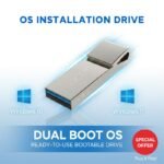 NCL Ultimate 2-in-1 Bootable USB Drive | Windows 11 & Windows 10 Dual OS Installation Media | Plug & Play