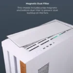 Zebronics Vortex white cabinet