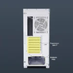 Zebronics Vortex white cabinet