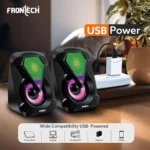 FRONTECH 2.0 USB Computer Speakers (3)