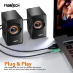 FRONTECH 2.0 USB Multimedia Speakers