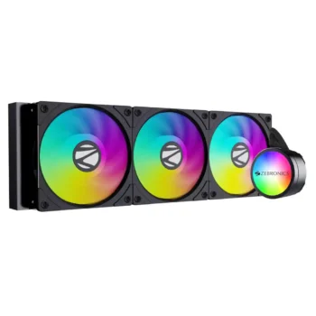 ZEBRONICS LIQUID COOLER 360MM BLACK AIO360VB