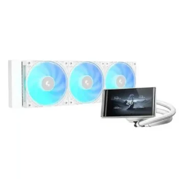 DEEPCOOL LIQUID COOLER LT360 VISION ARGB WHITE 360mm ARGB CPU Cooler