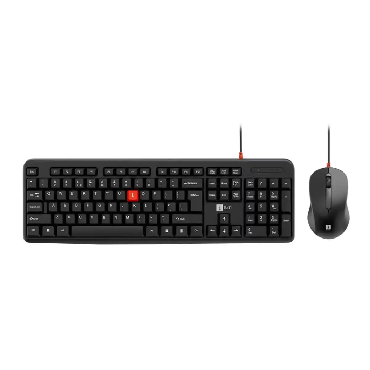 iball-windesk-combo-clickset-220-black iBall WinDesk Combo Clickset 220 Black Wired Keyboard Mouse Combo
