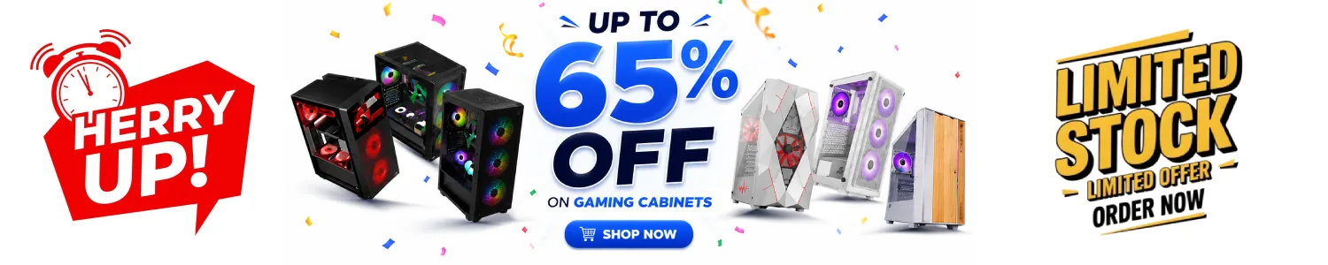 GAMING CABINET SALE IS LIVE